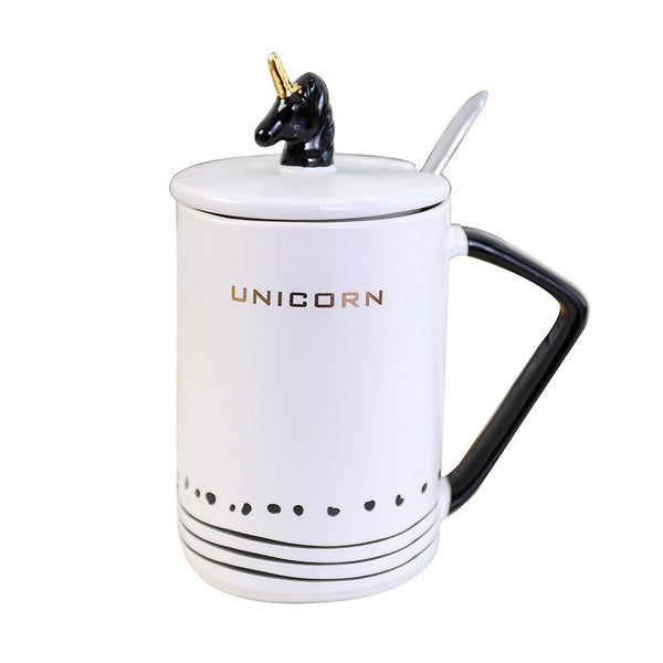 Gold Unicorn Mug